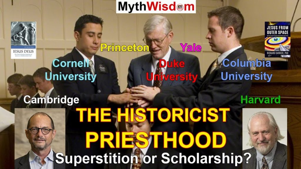 JESUS IS OUR LORD: ARE ACADEMIC SCHOLARS SECRETLY, THE CHRISTIAN HISTORICIST PRIESTHOOD OF JESUS?